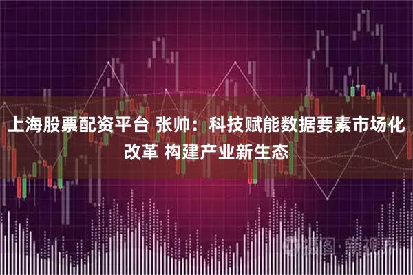 上海股票配资平台 张帅：科技赋能数据要素市场化改革 构建产业新生态