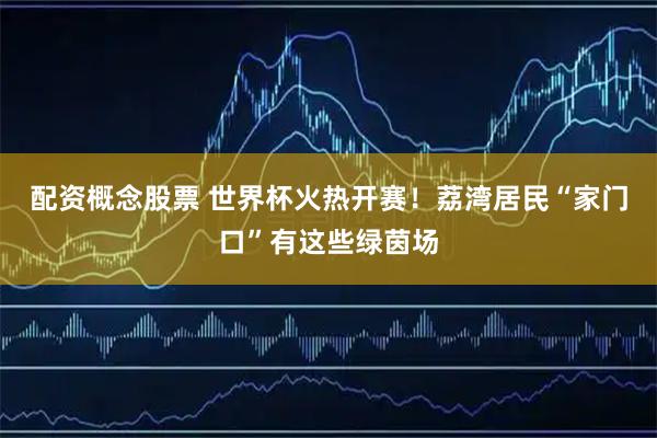 配资概念股票 世界杯火热开赛！荔湾居民“家门口”有这些绿茵场
